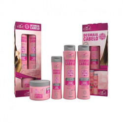 Kit Capilar Desmaia Cabelo (4 Itens) - Maciez e Força para Seus Cabelos